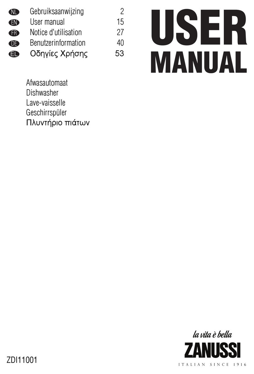 Zanussi ZDI11001 user manual