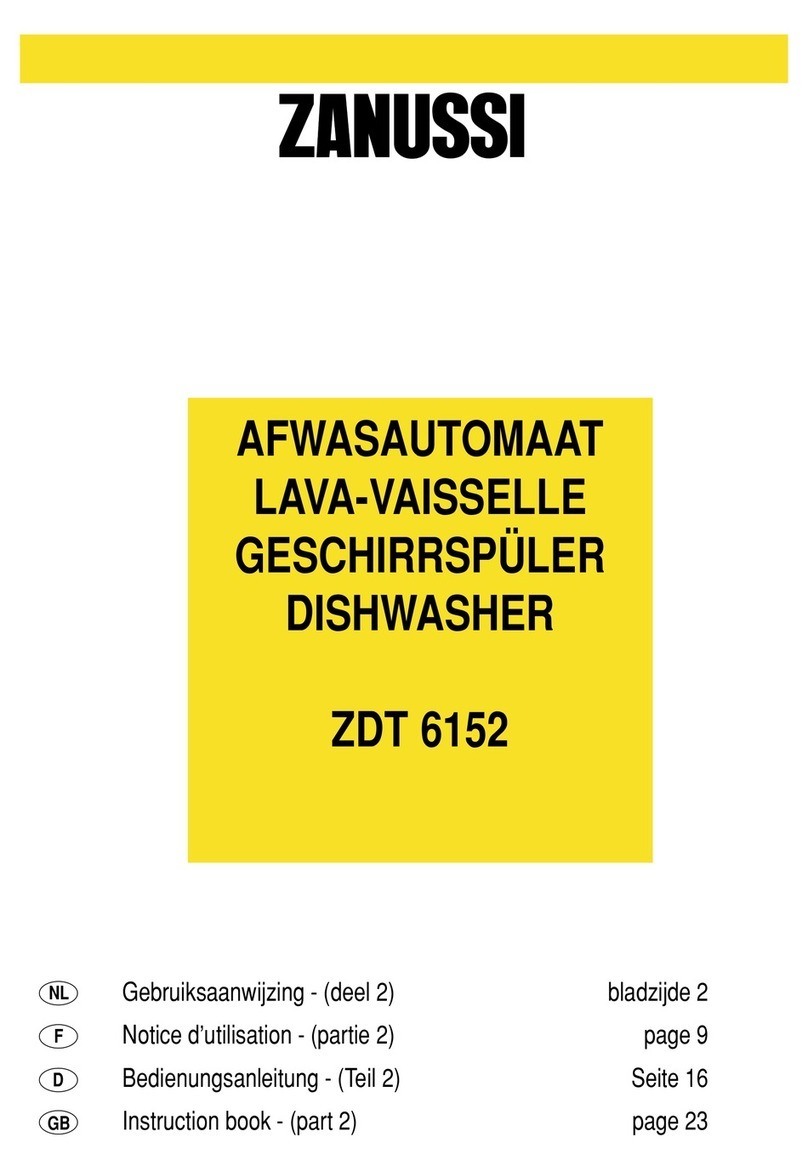 Zanussi ZDT6152 User manual