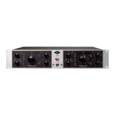 Universal Audio M610 User manual