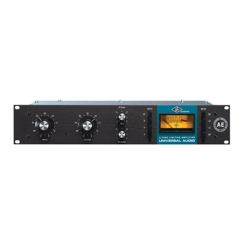 Universal Audio 1176AE User manual