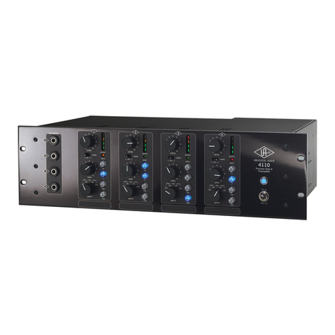 Universal Audio 8110 User manual