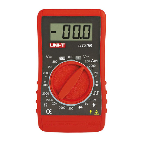 Unit UT20B operating manual