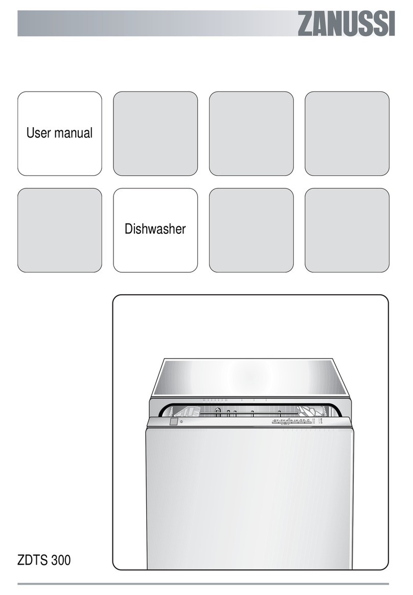 Zanussi ZDTS300 user manual