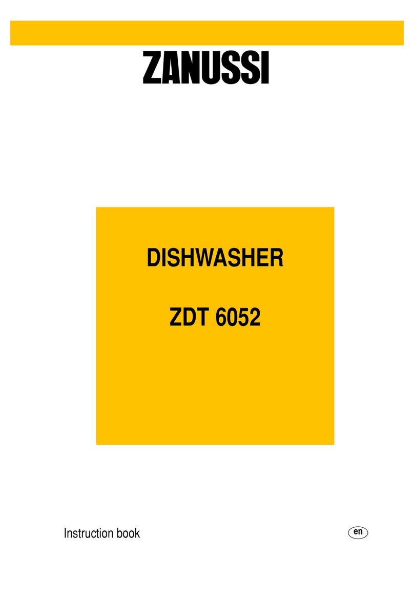 Zanussi ZDT6052 Instruction book