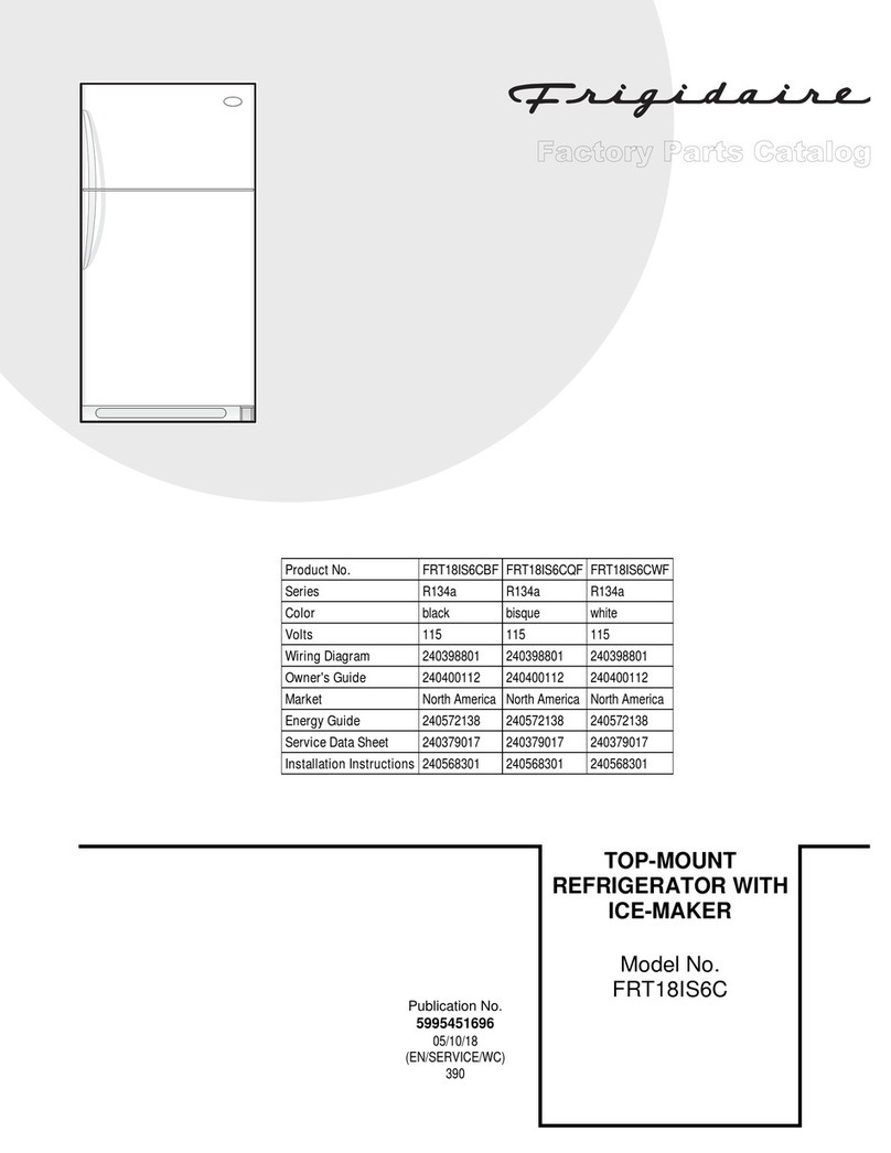 Frigidaire FRT18IS6C User manual