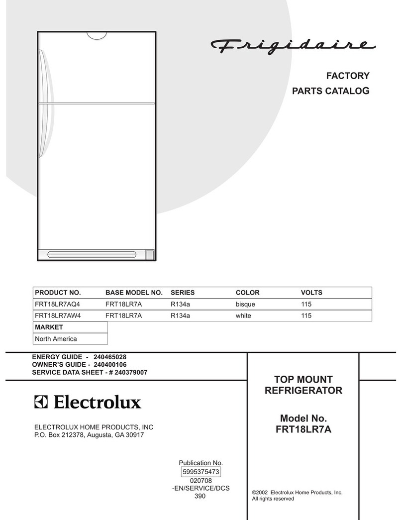 Frigidaire FRT18LR7A User manual