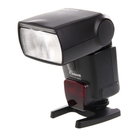 Canon SPEEDLIGHT 550EX instructions