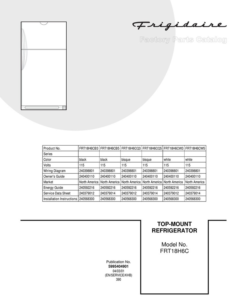 Frigidaire FRT18H6C User manual
