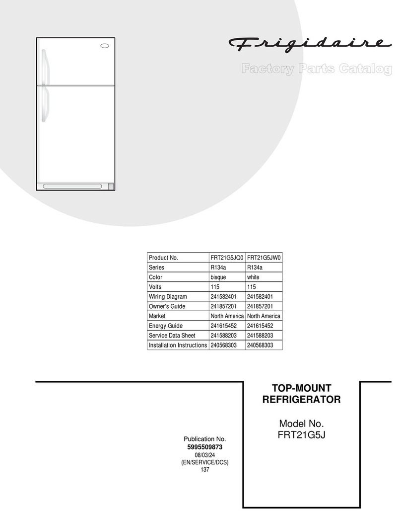 Frigidaire FRT21G5J Instruction Manual