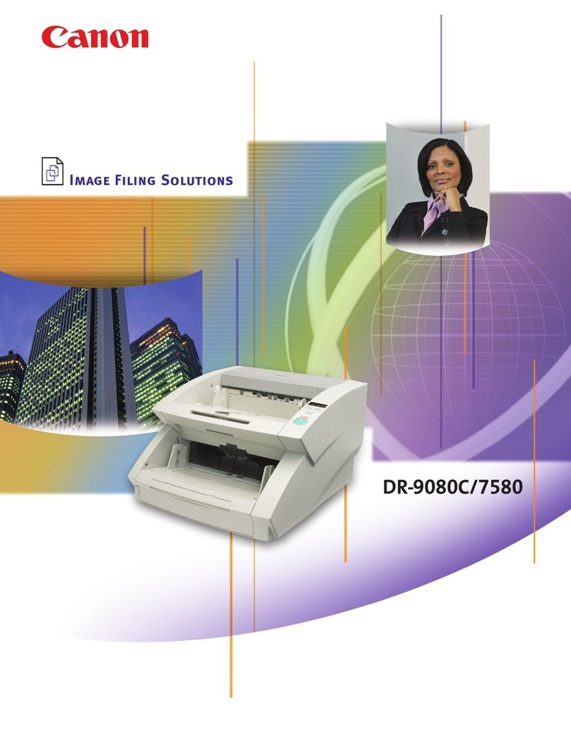 Canon imageFORMULA DR-7580 User manual
