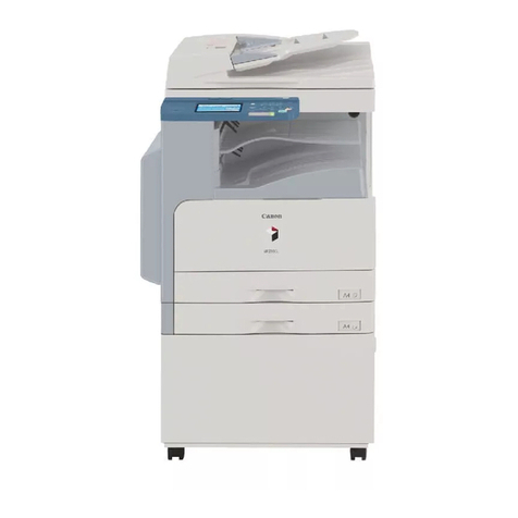 Canon IMAGERUNNER 2016 User manual