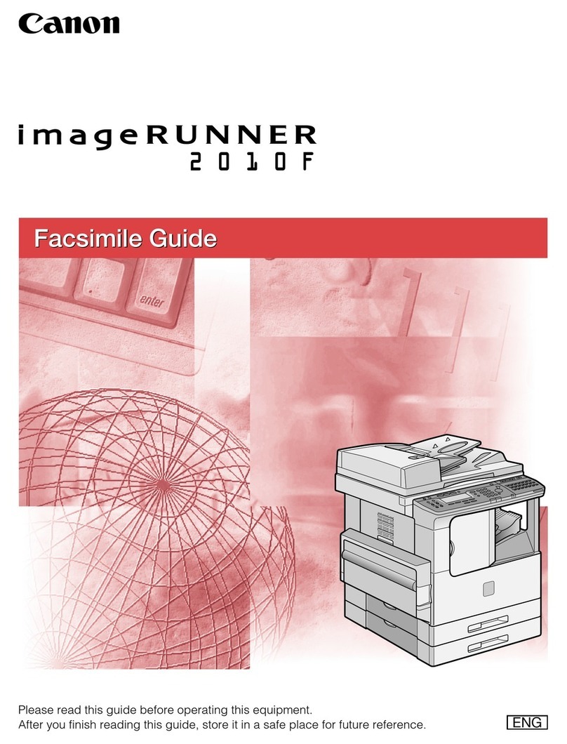 Canon IMAGERUNNER 2010F User manual