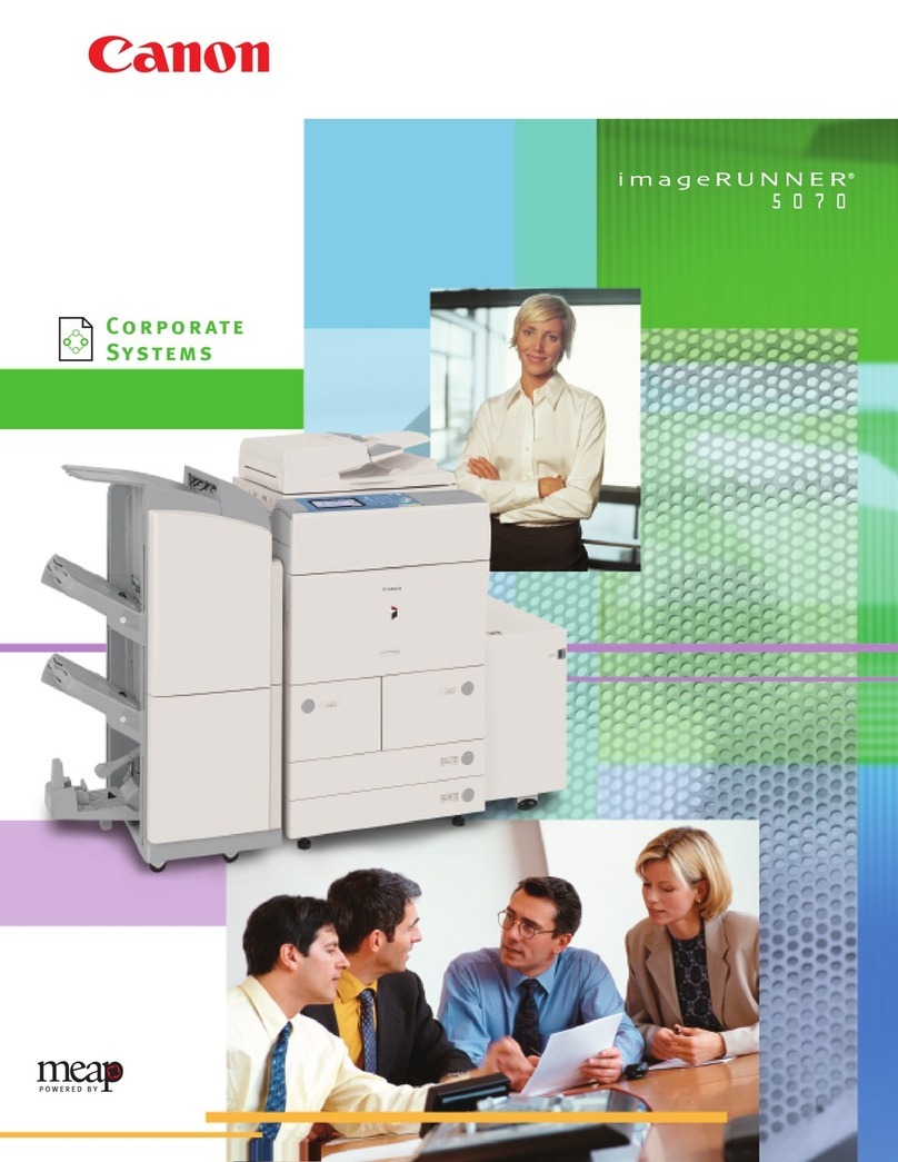 Canon imageRUNNER 5070 specification