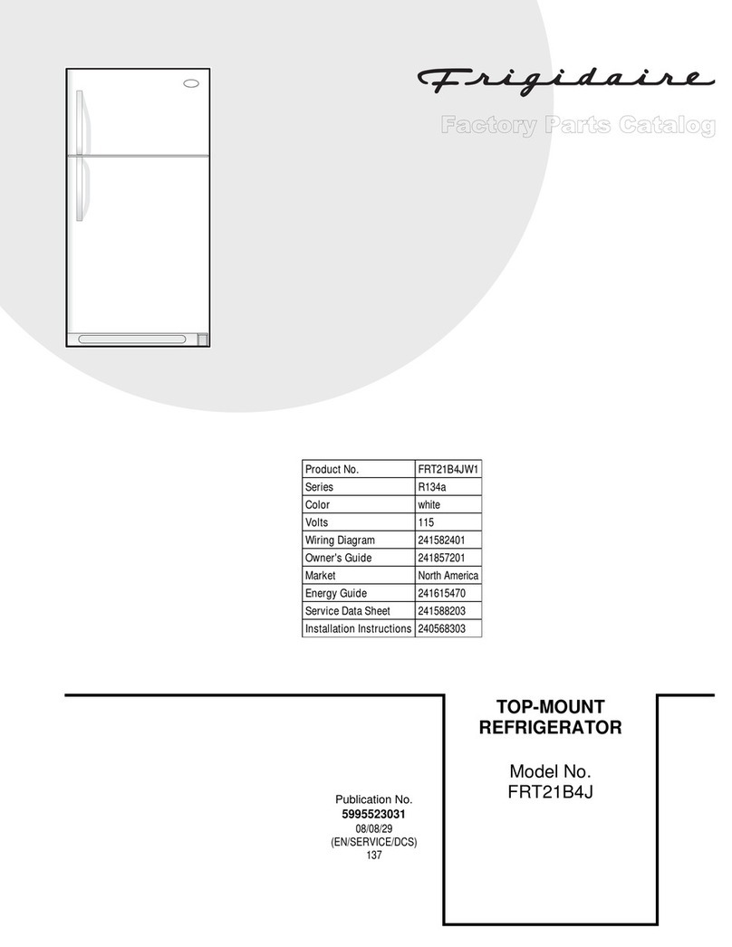 Frigidaire FRT21B4J Instruction Manual