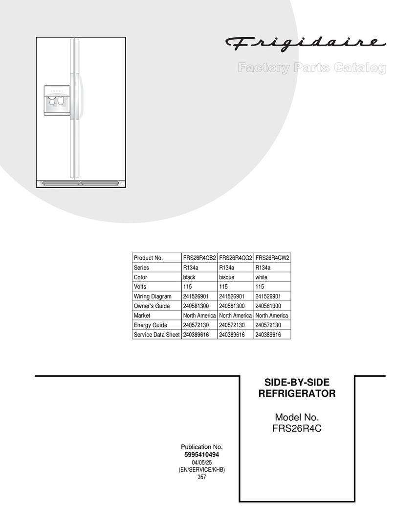 Frigidaire FRS26R4C User manual