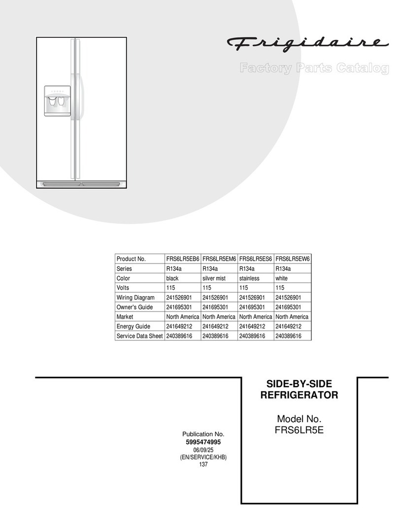 Frigidaire FRS6LR5E User manual