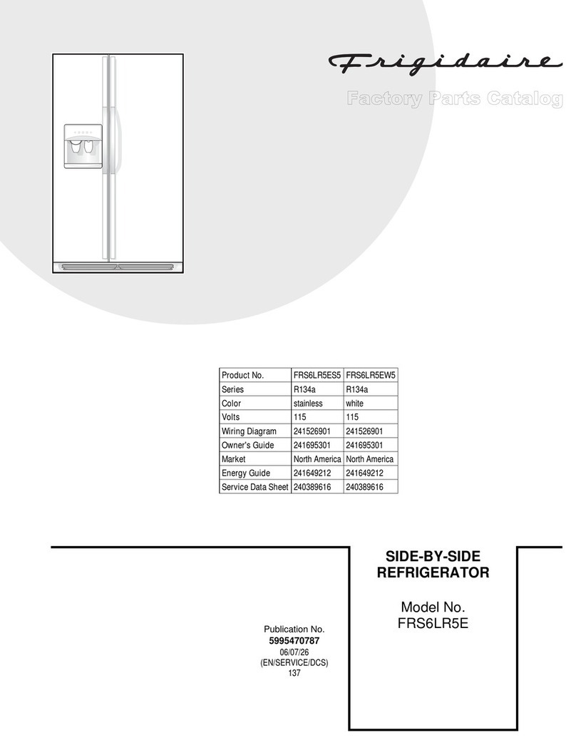Frigidaire FRS6LR5E User manual