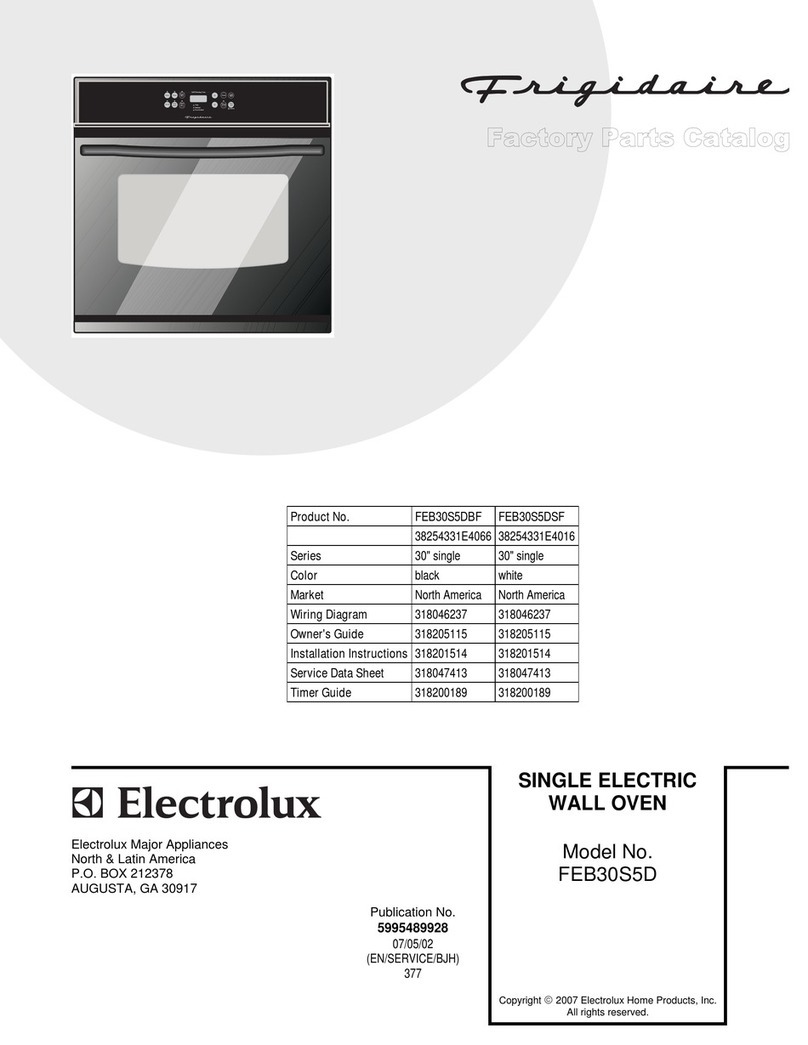 Frigidaire FEB30S5D Factory parts catalog
