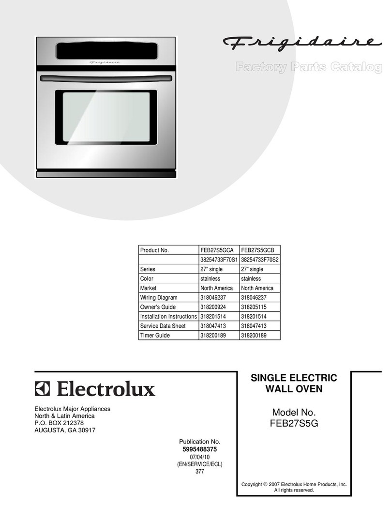 Frigidaire FEB27S5G Instruction Manual
