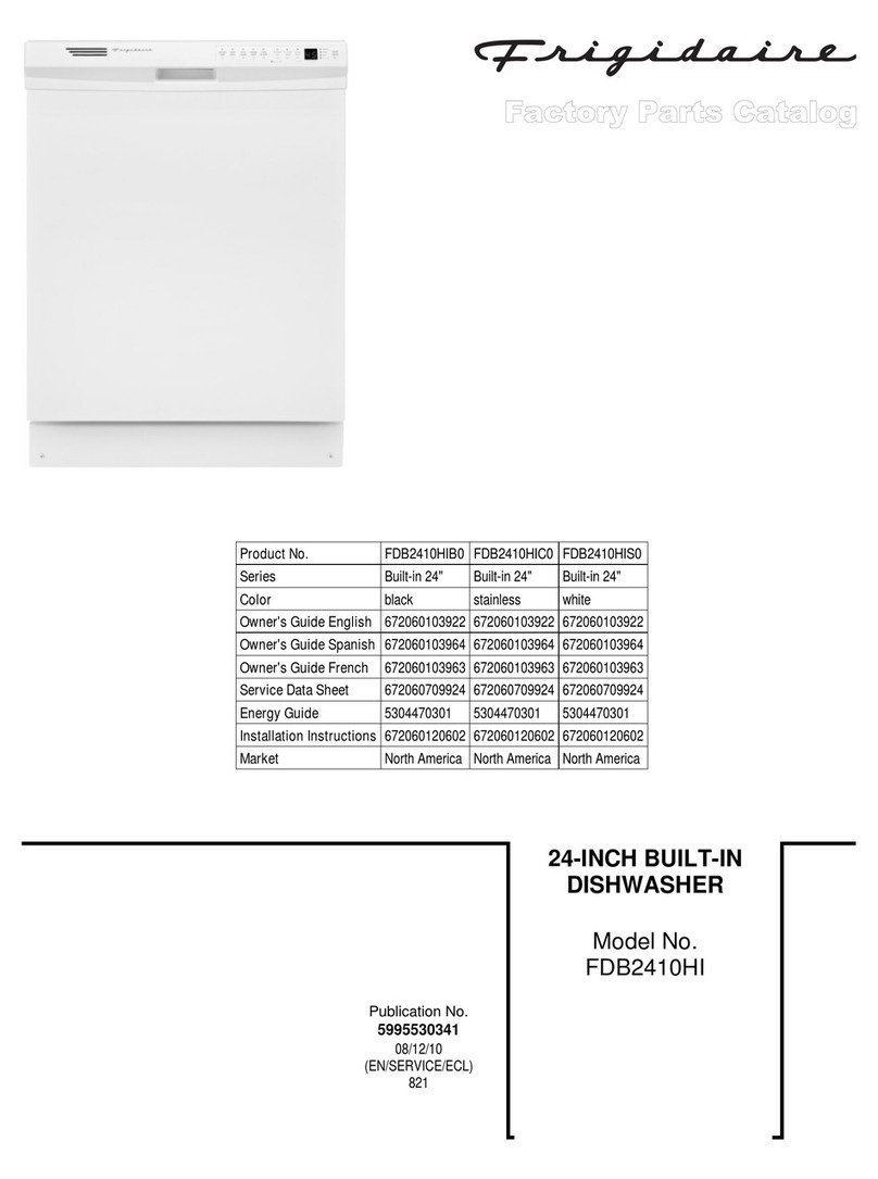 Frigidaire FDB2410HI C User manual
