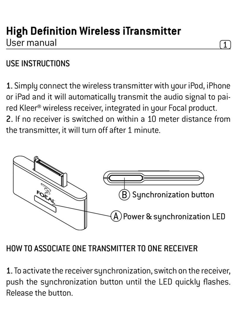 Focal iTransmitter user manual