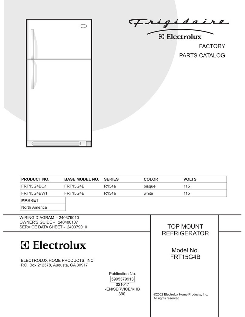 Frigidaire FRT15G4B User manual
