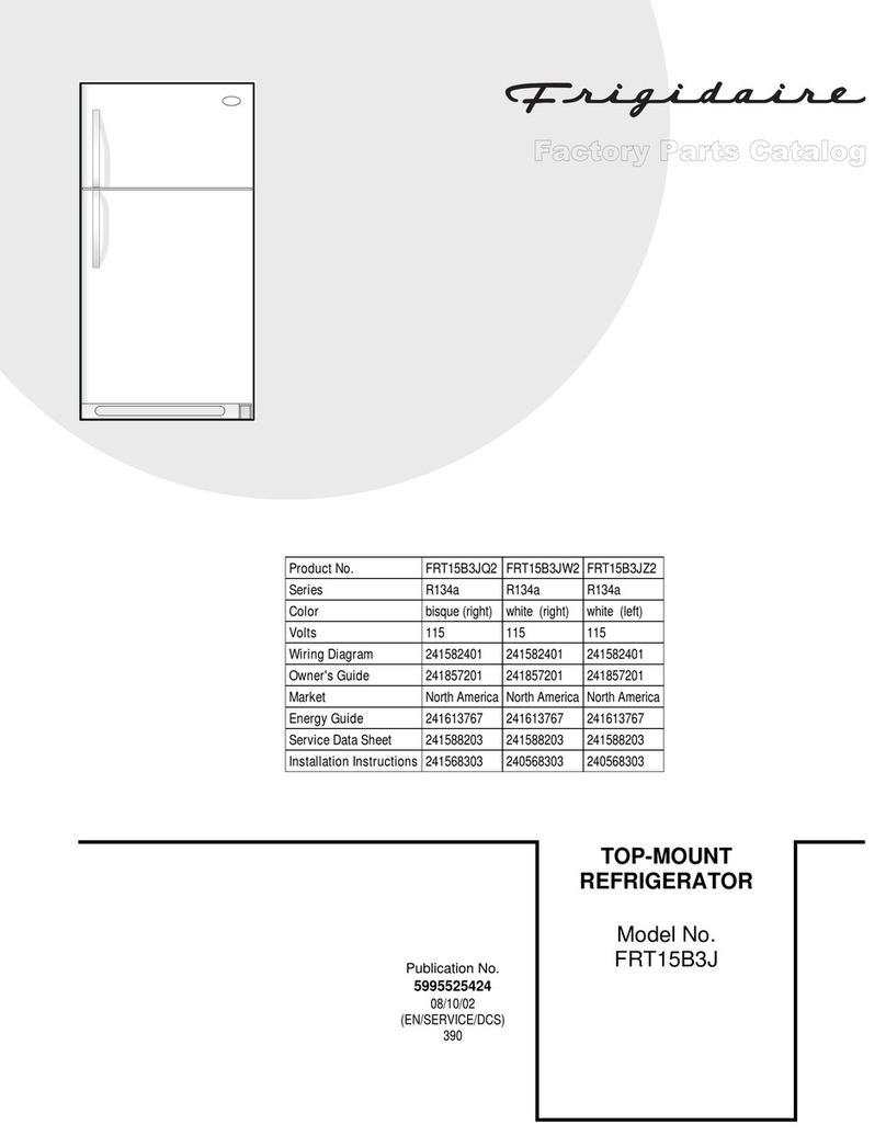 Frigidaire FRT15B3J Instruction Manual