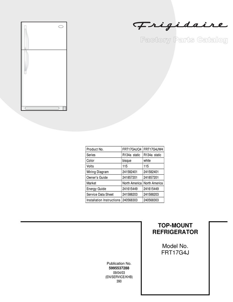 Frigidaire FRT17G4J Instruction Manual