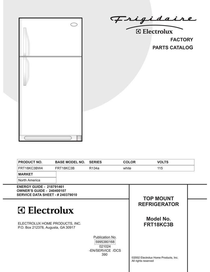 Frigidaire FRT18KC3B User manual