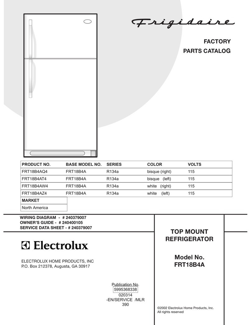Frigidaire FRT18B4A User manual