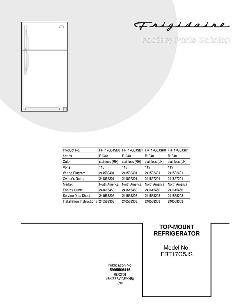 Frigidaire FRT17G5JS Instruction Manual