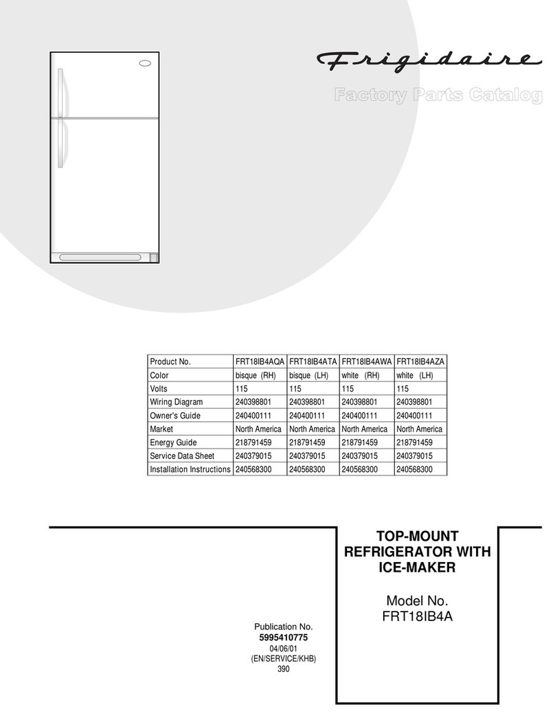 Frigidaire FRT18IB4A User manual