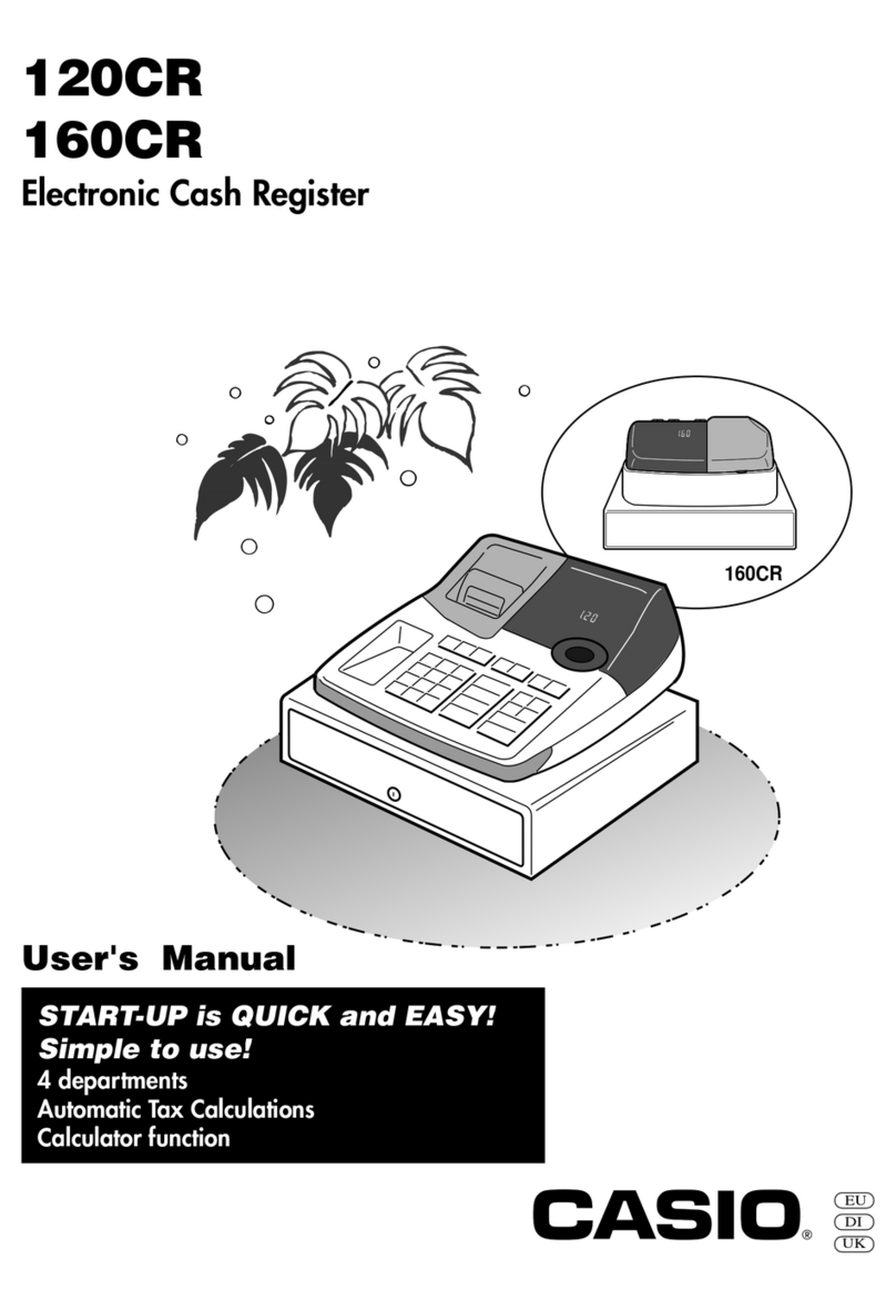 Casio 120CR User manual