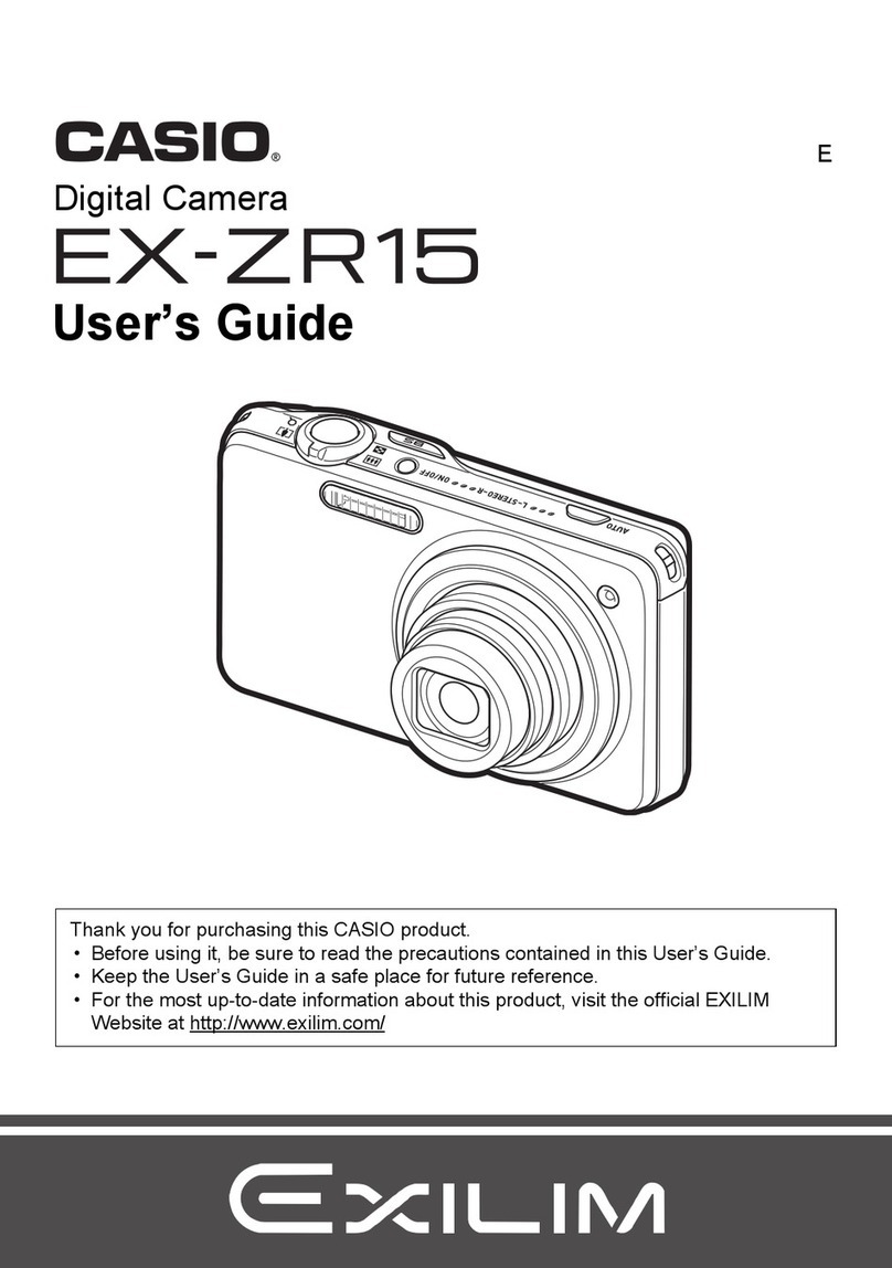 Casio EXILIM EX-ZR15 User manual
