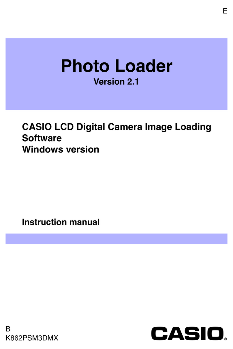 Casio Photo Loader Version 2.1 User manual Casio Photo Loader Version 2.1 User manual