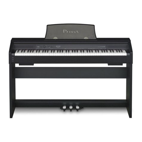 Casio Privia PX-750 User manual