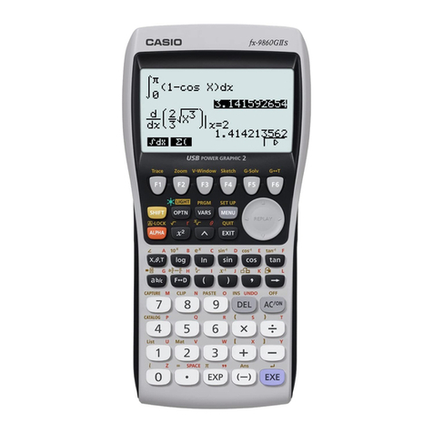 Casio fx-9860G AU PLUS user guide