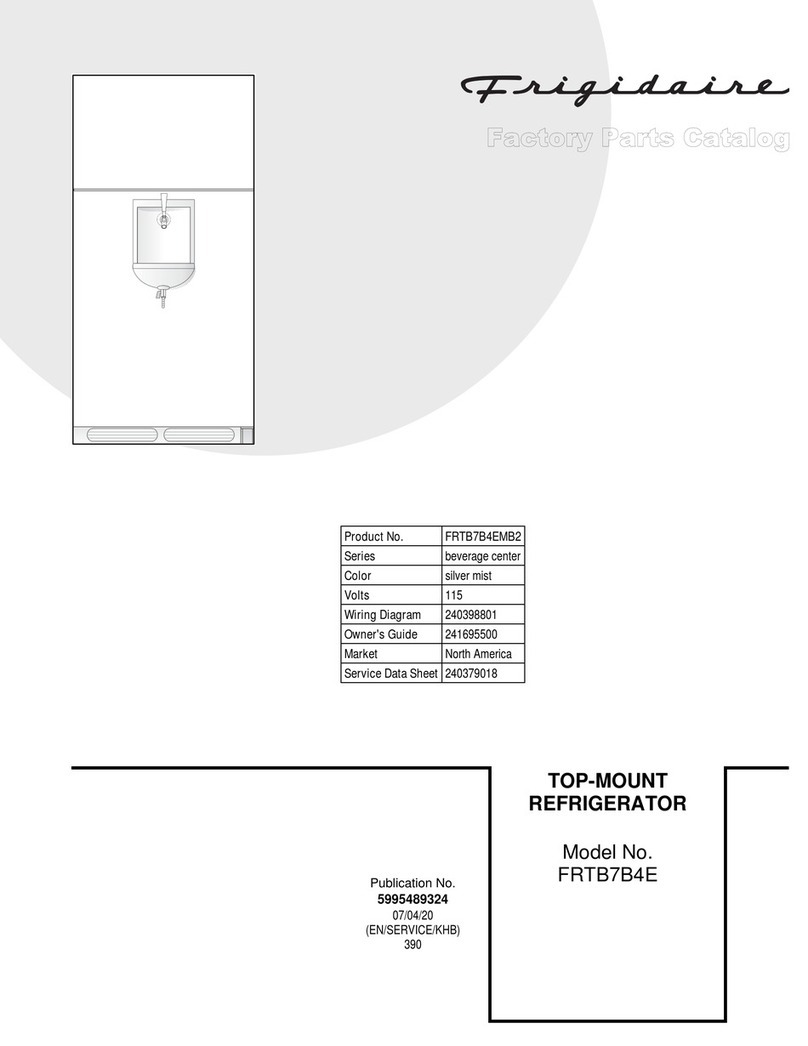 Frigidaire FRTB7B4E Instruction Manual Frigidaire FRTB7B4E Instruction Manual