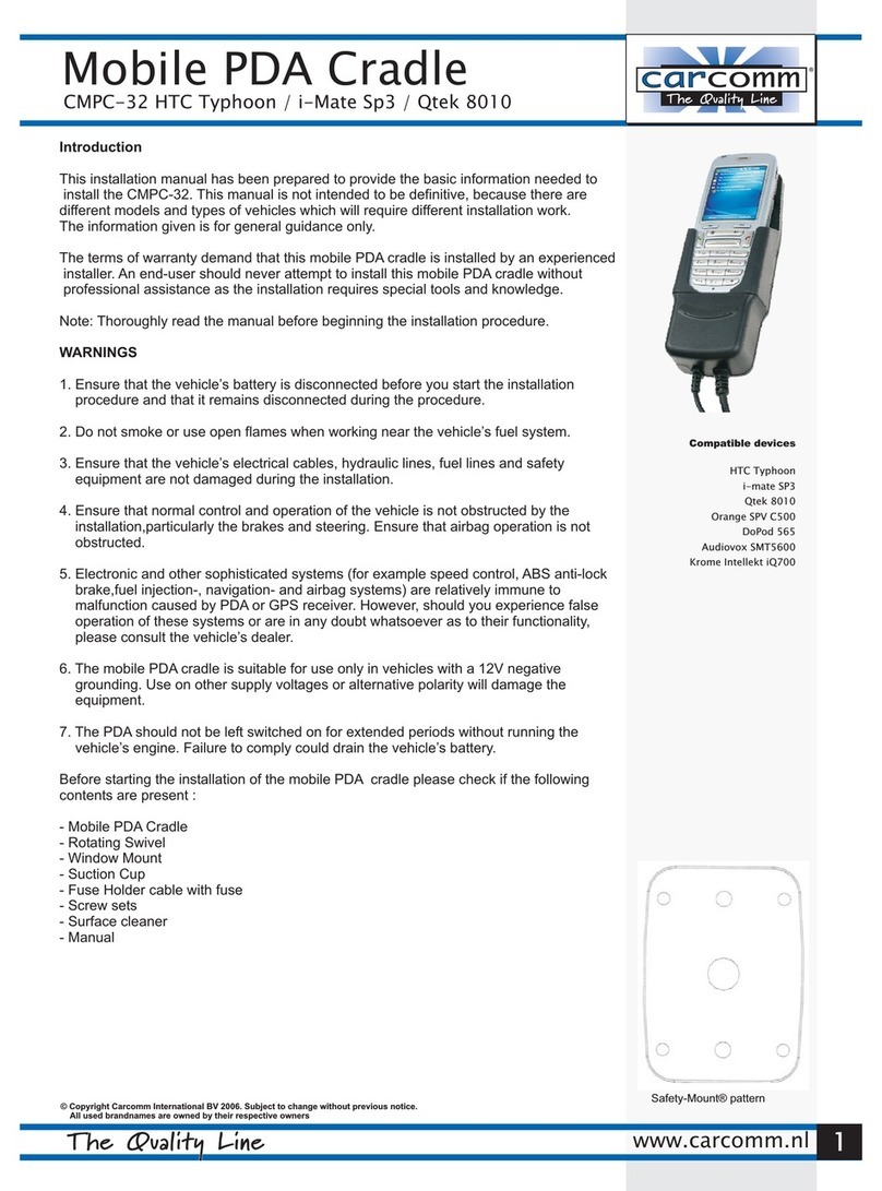 Carcomm CMPC-32 HTC Typhoon installation manual