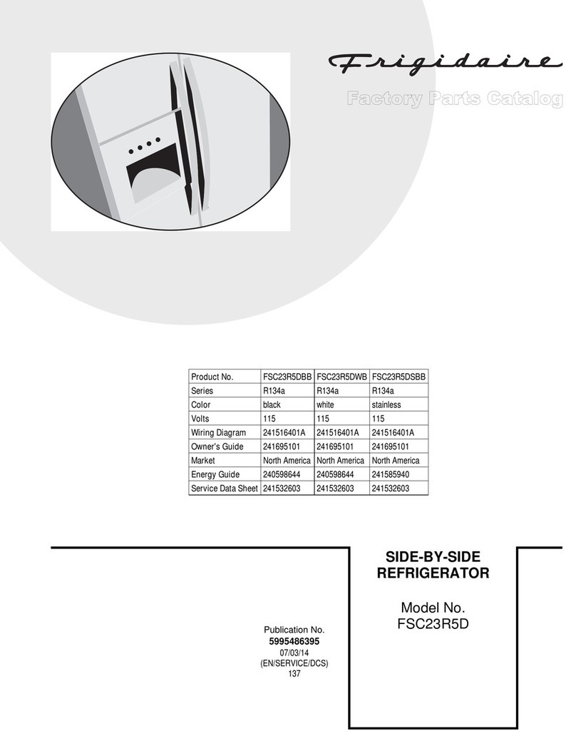 Frigidaire FSC23R5D Instruction Manual