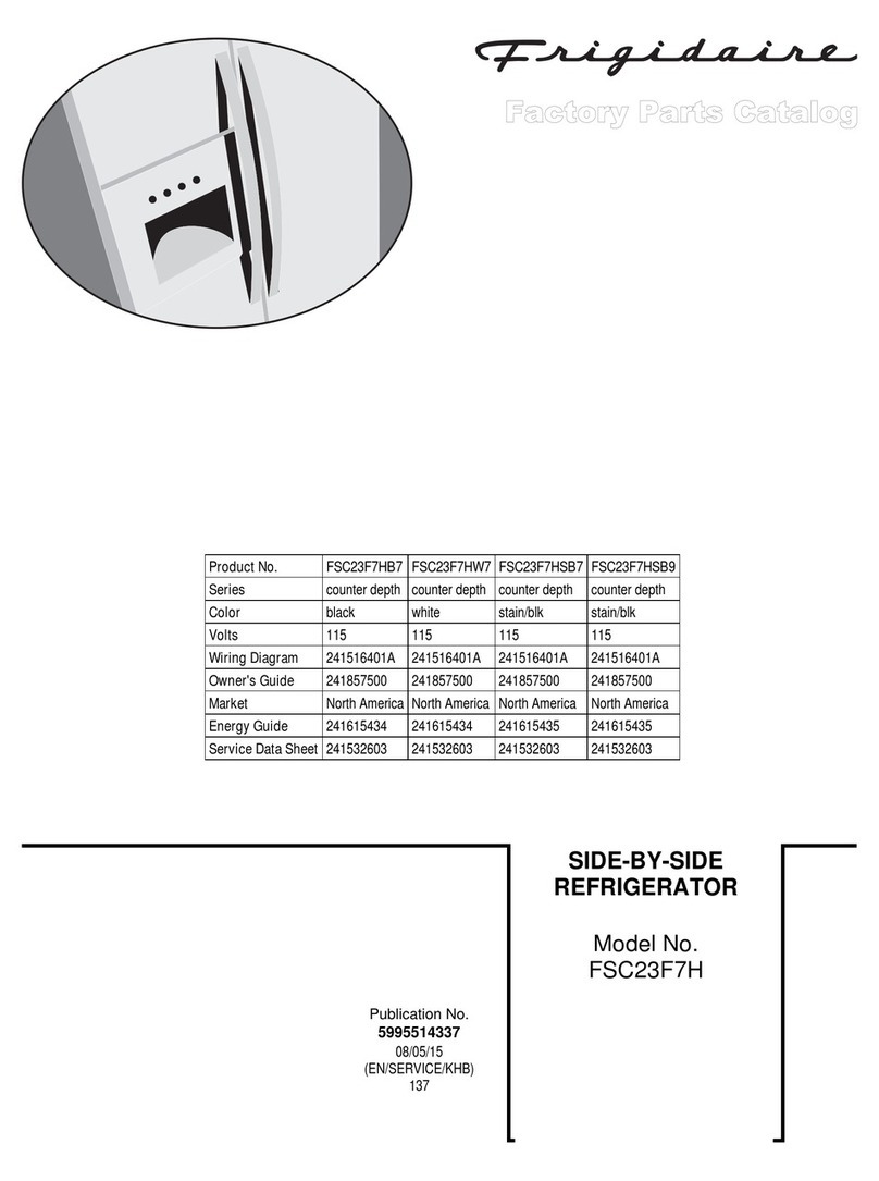 Frigidaire FSC23F7H Instruction Manual