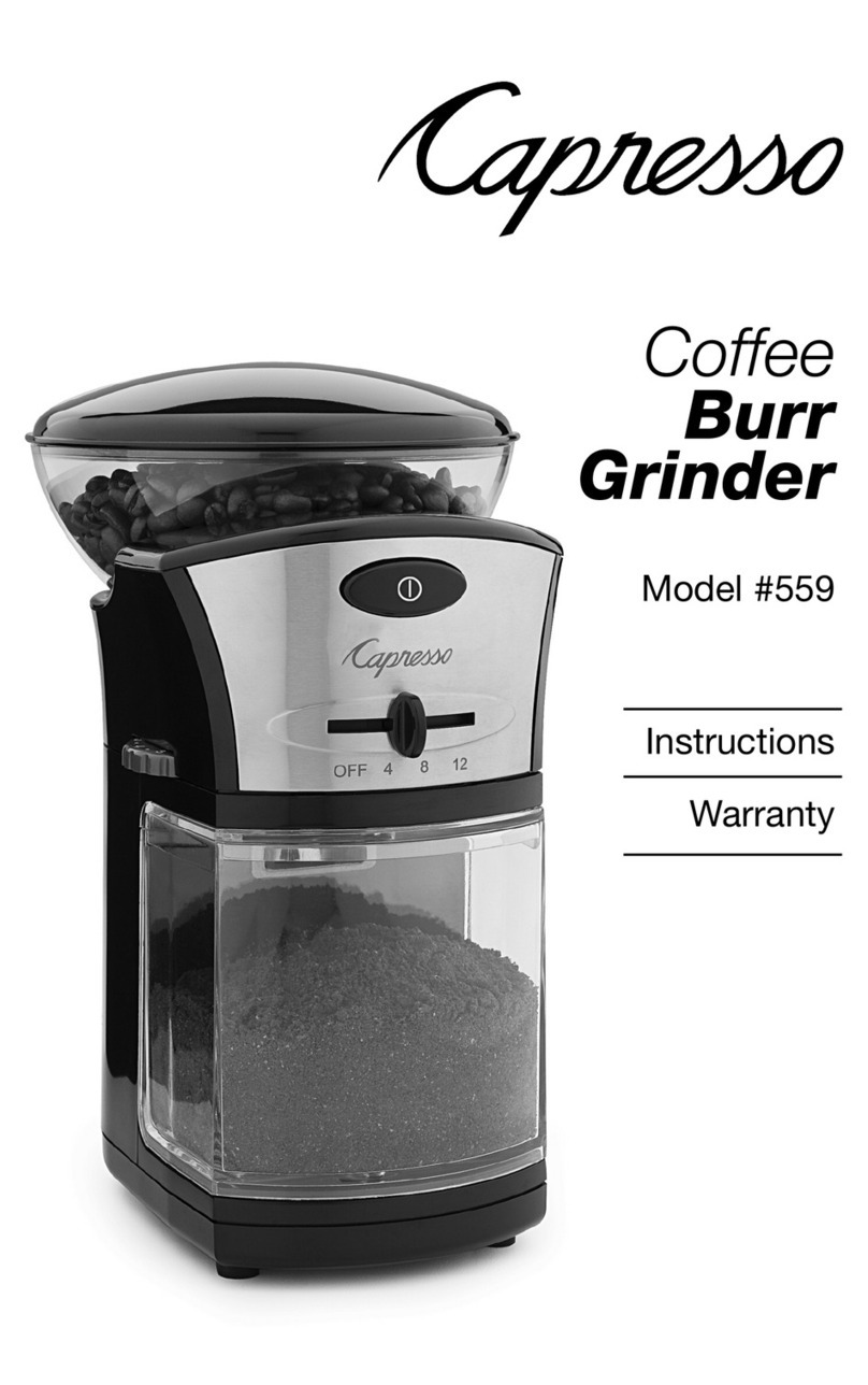 Capresso 559 instructions