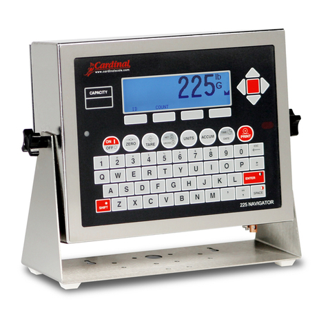 Cardinal 225 User manual