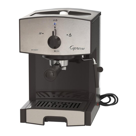 Capresso EC5O 117 instructions