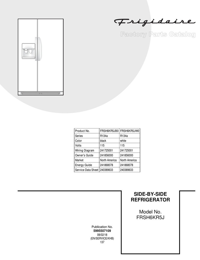 Frigidaire FRSH6KR5J parts catalog