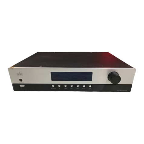 Cary Audio Design CPA 1 User manual