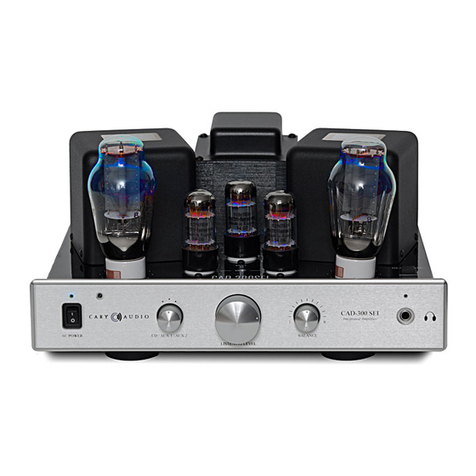 Cary Audio Design CAD 300SEI User manual