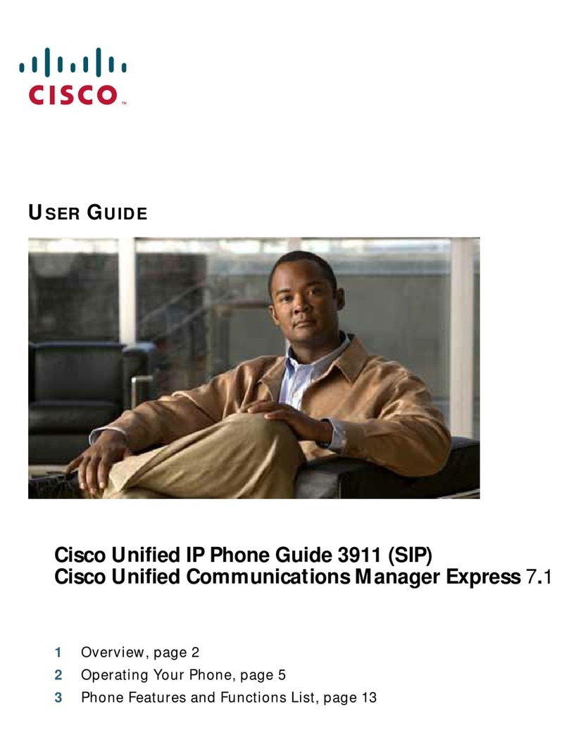 Cisco 3911 User manual