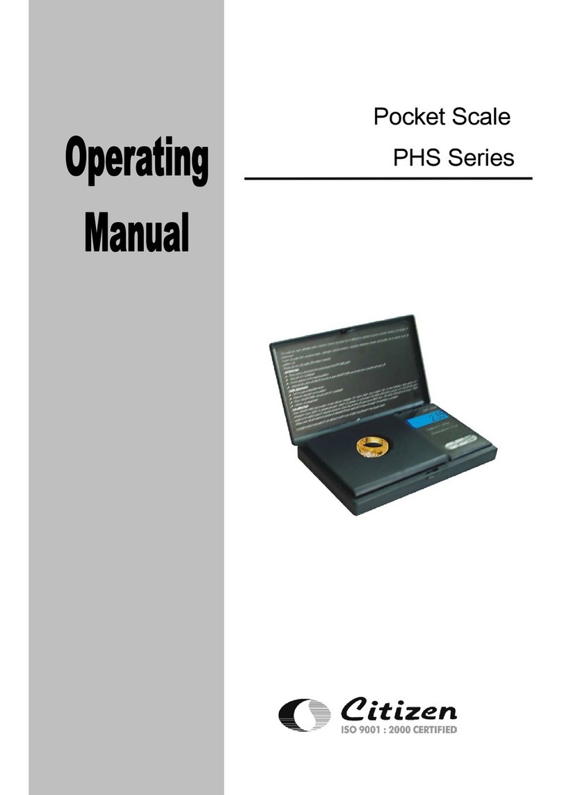 Citizen PHS 100 User manual