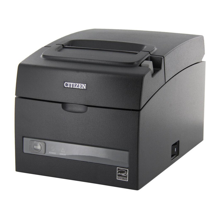 Citizen CT-S310II User manual
